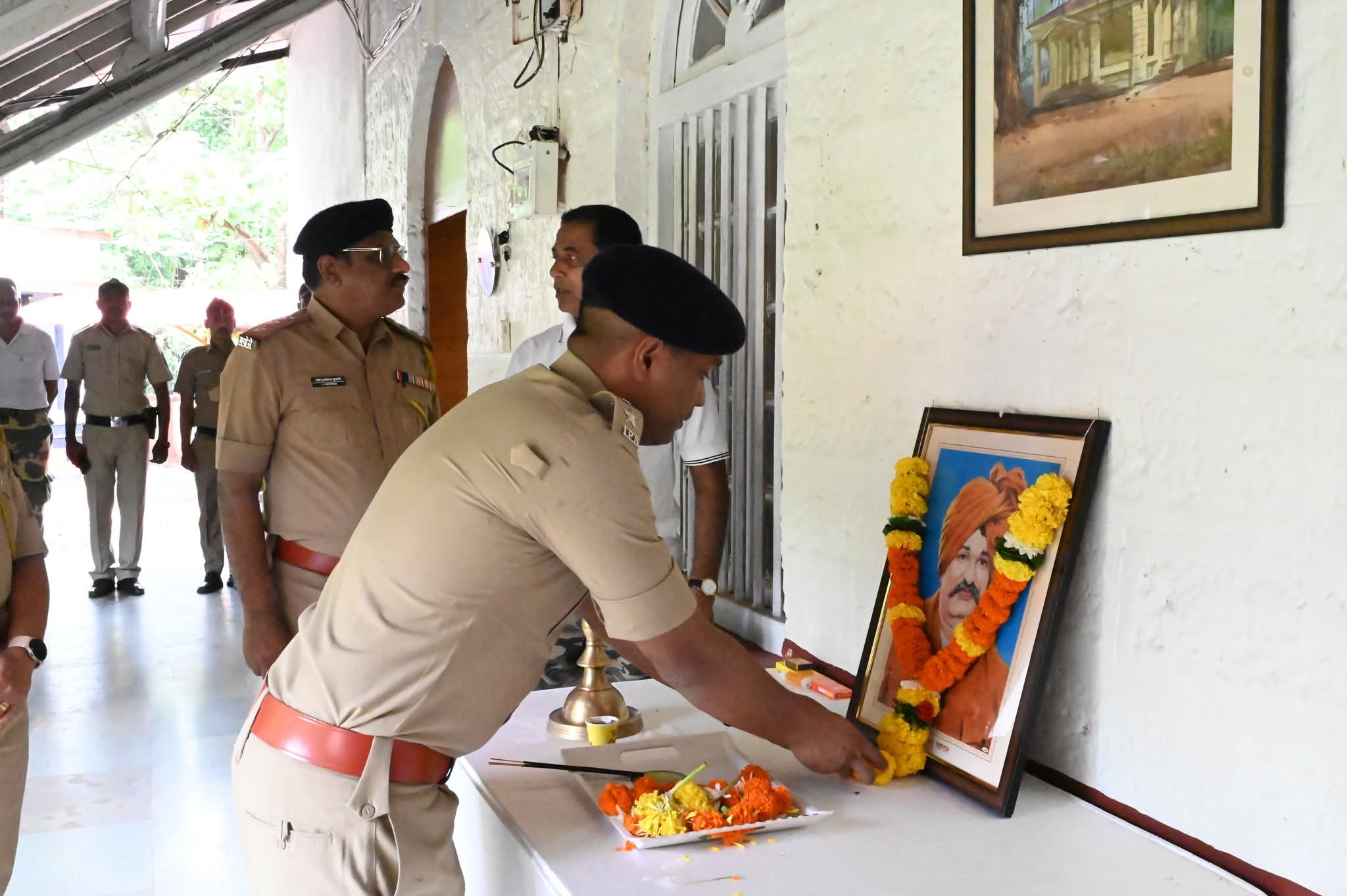 रत्नागिरी पोलीस अधीक्षक कार्यालयात ‘लोकराजा राजर्षी शाहू महाराज’ जयंती उत्साहात साजरी